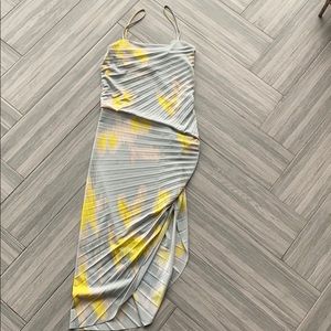 Halston Heritage Asymmetric Dress